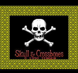 Skull & Crossbones title screenshot